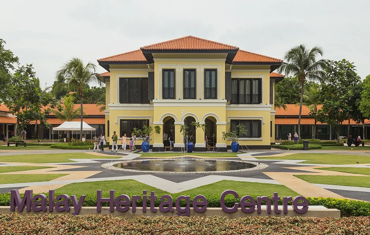 Kampong Glam Heritage Quiet Streets — a 2.54 km walking route along real pedestrian paths