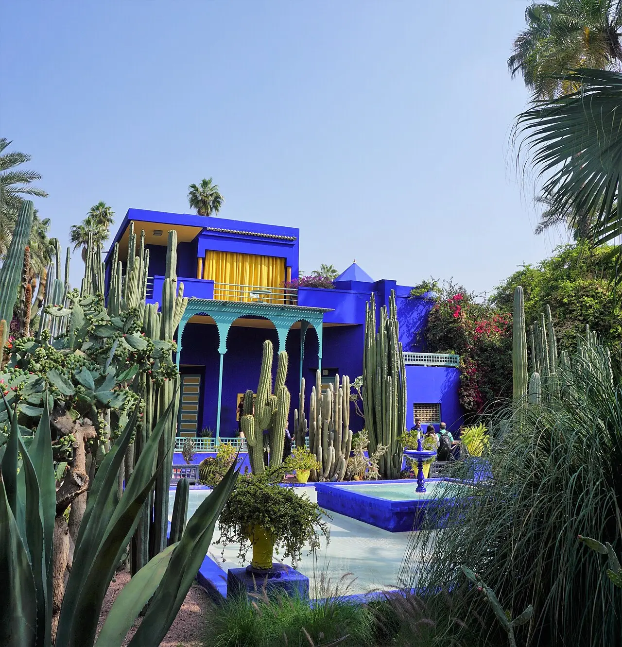Marrakech Botanical Garden Walk — a 4.37 km walking route along real pedestrian paths