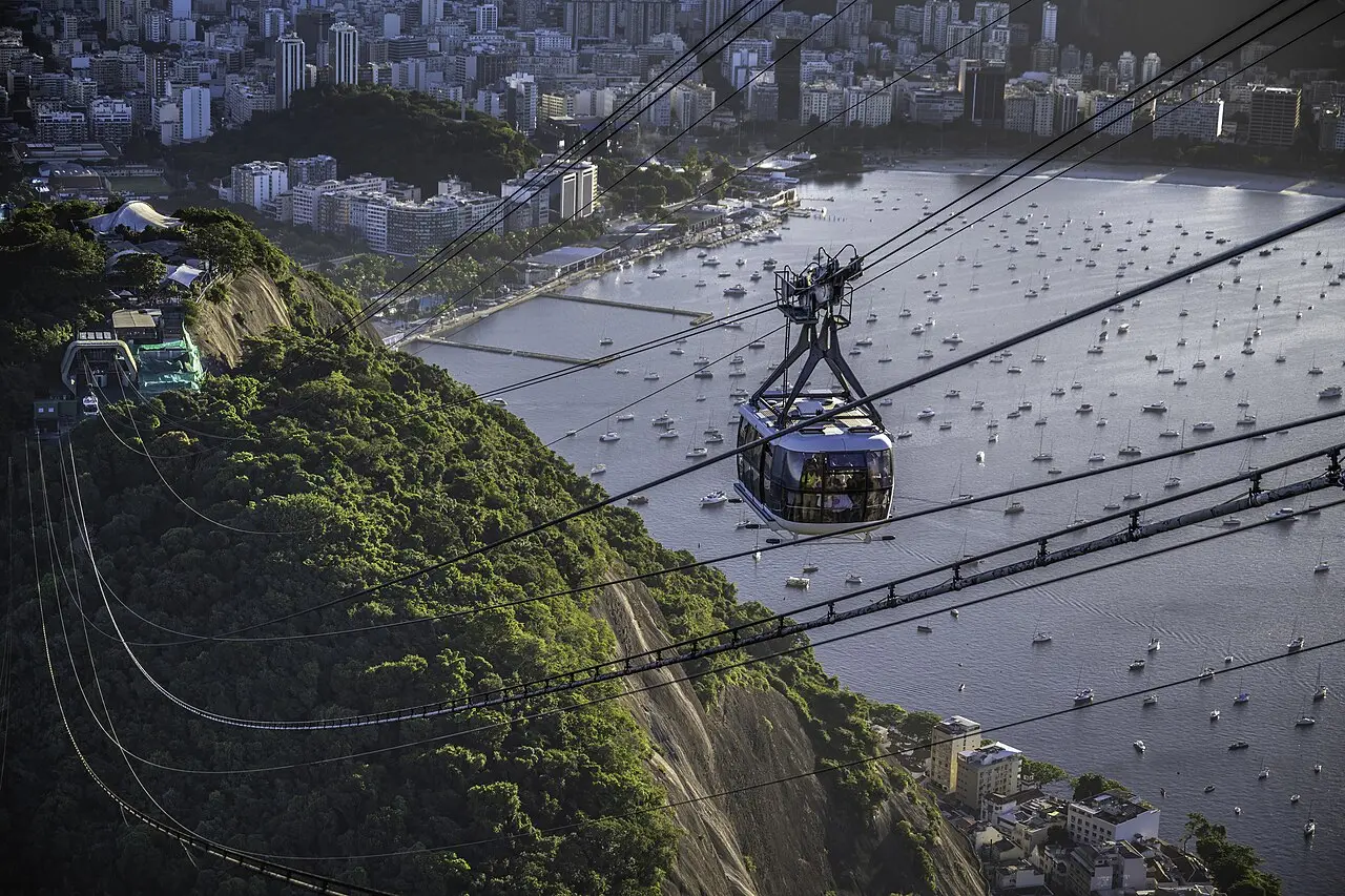 Rio de Janeiro Waterfront Promenade — a 8.21 km walking route along real pedestrian paths