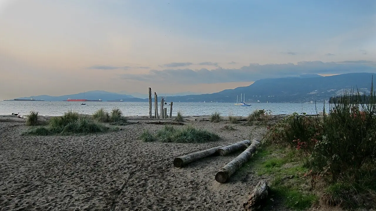 Kitsilano to Jericho Beach Path — a 4.57 km walking route along real pedestrian paths