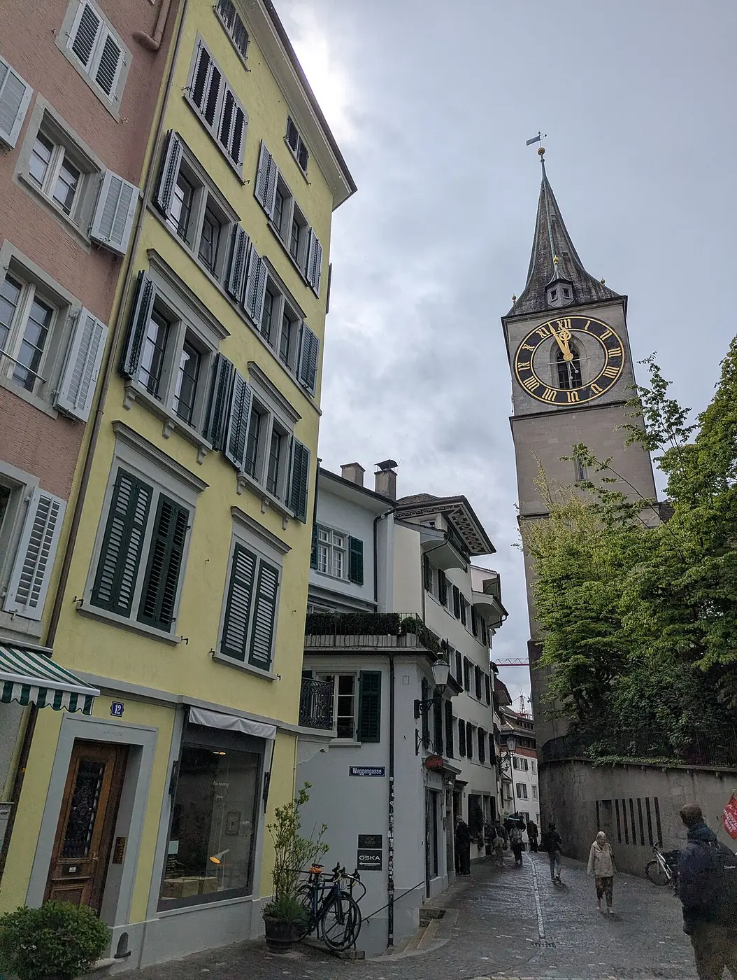 Altstadt & Lindenhof Heritage Loop — a 1.47 km walking route along real pedestrian paths