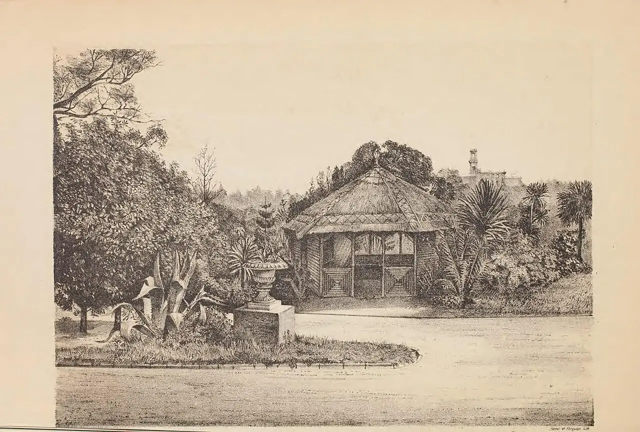 Melbourne Botanical Garden Walk — a 3.99 km walking route along real pedestrian paths