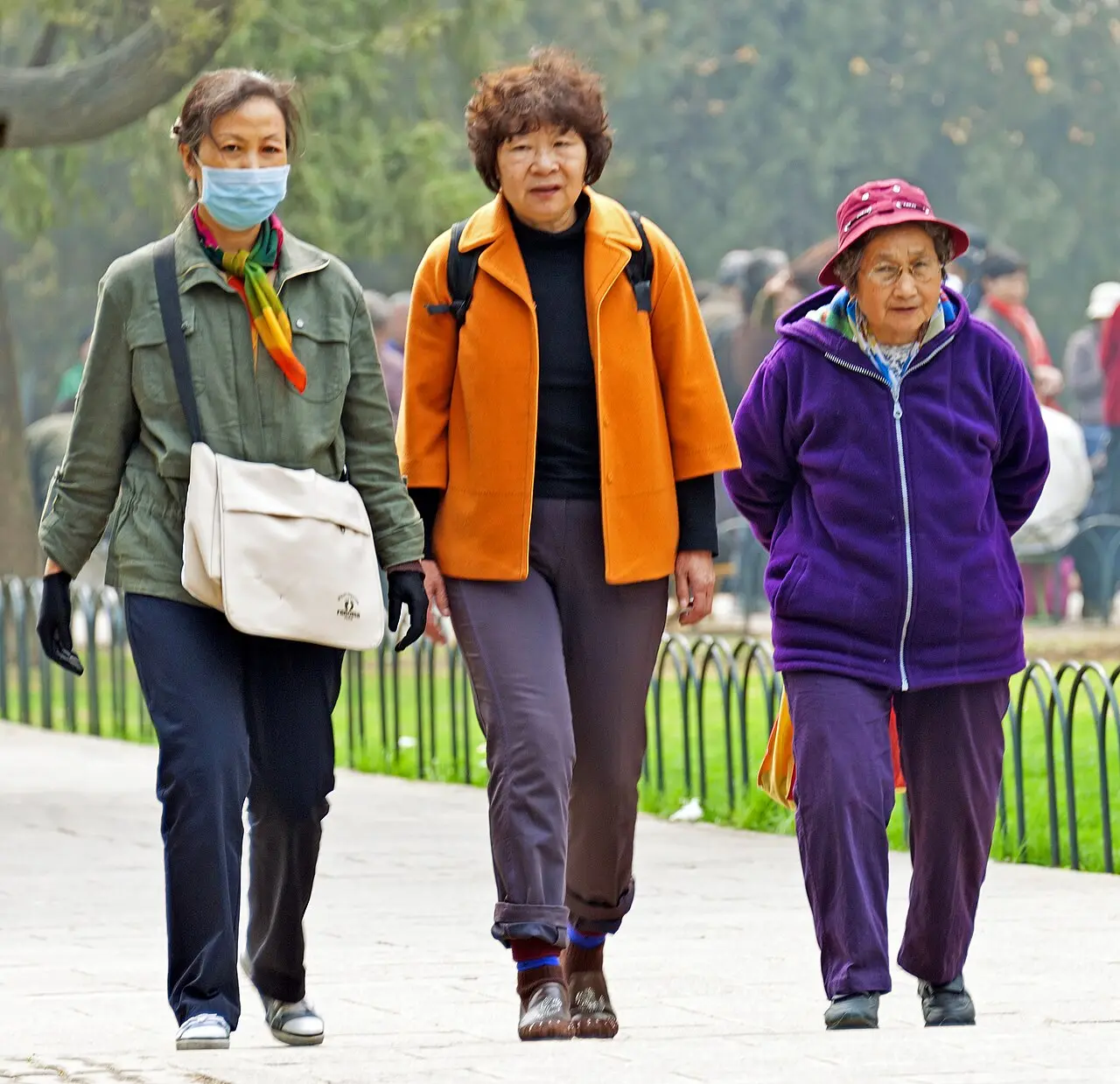 Temple of Heaven Park Full Loop — a 3.52 km walking route along real pedestrian paths