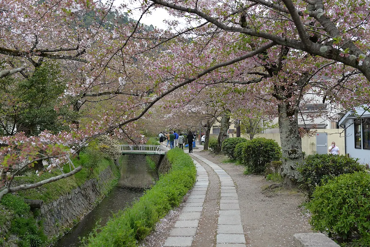 Philosopher's Path Canal Walk — a 5.05 km walking route along real pedestrian paths