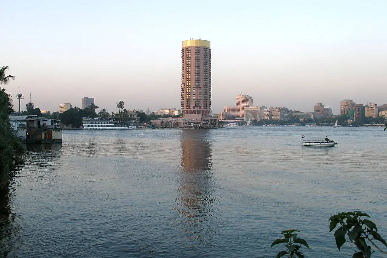 Nile Riverside Path — a 8.1 km walking route along real pedestrian paths