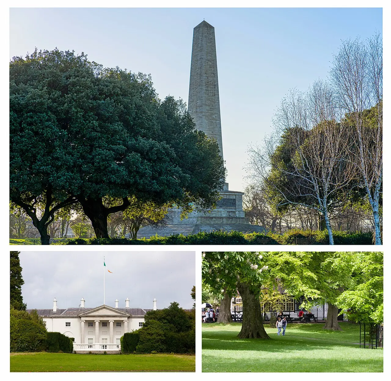 Phoenix Park Full Loop — a 6.88 km walking route along real pedestrian paths