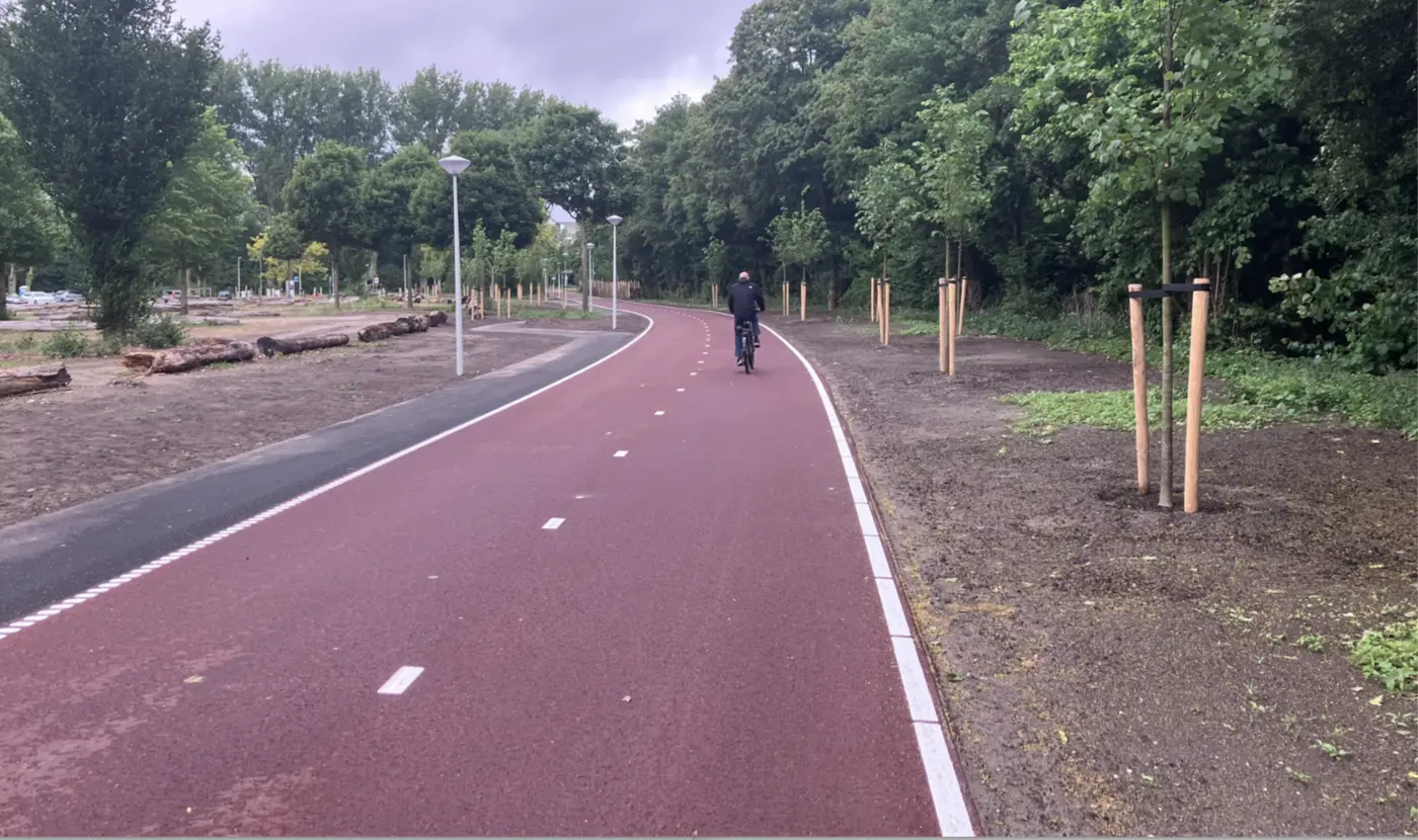 Amsterdamse Bos Accessible Paths — a 6.63 km walking route along real pedestrian paths
