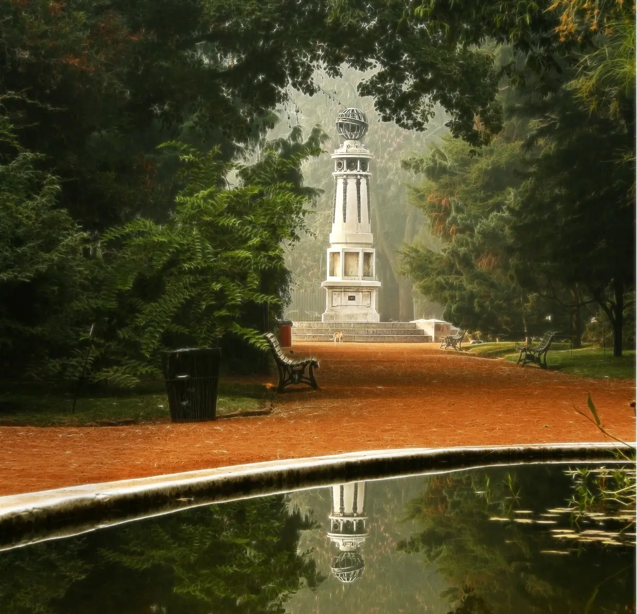 Buenos Aires Botanical Garden Walk — a 4.33 km walking route along real pedestrian paths