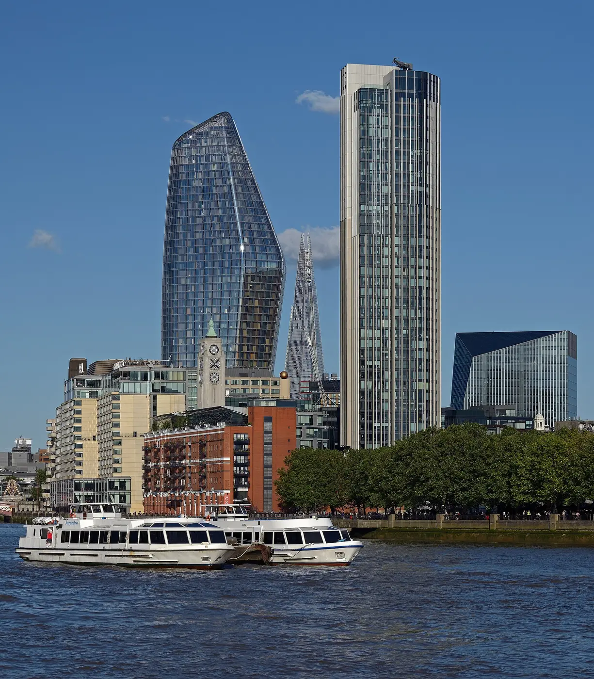 Thames Quiet South Bank Walk — a 4.62 km walking route along real pedestrian paths