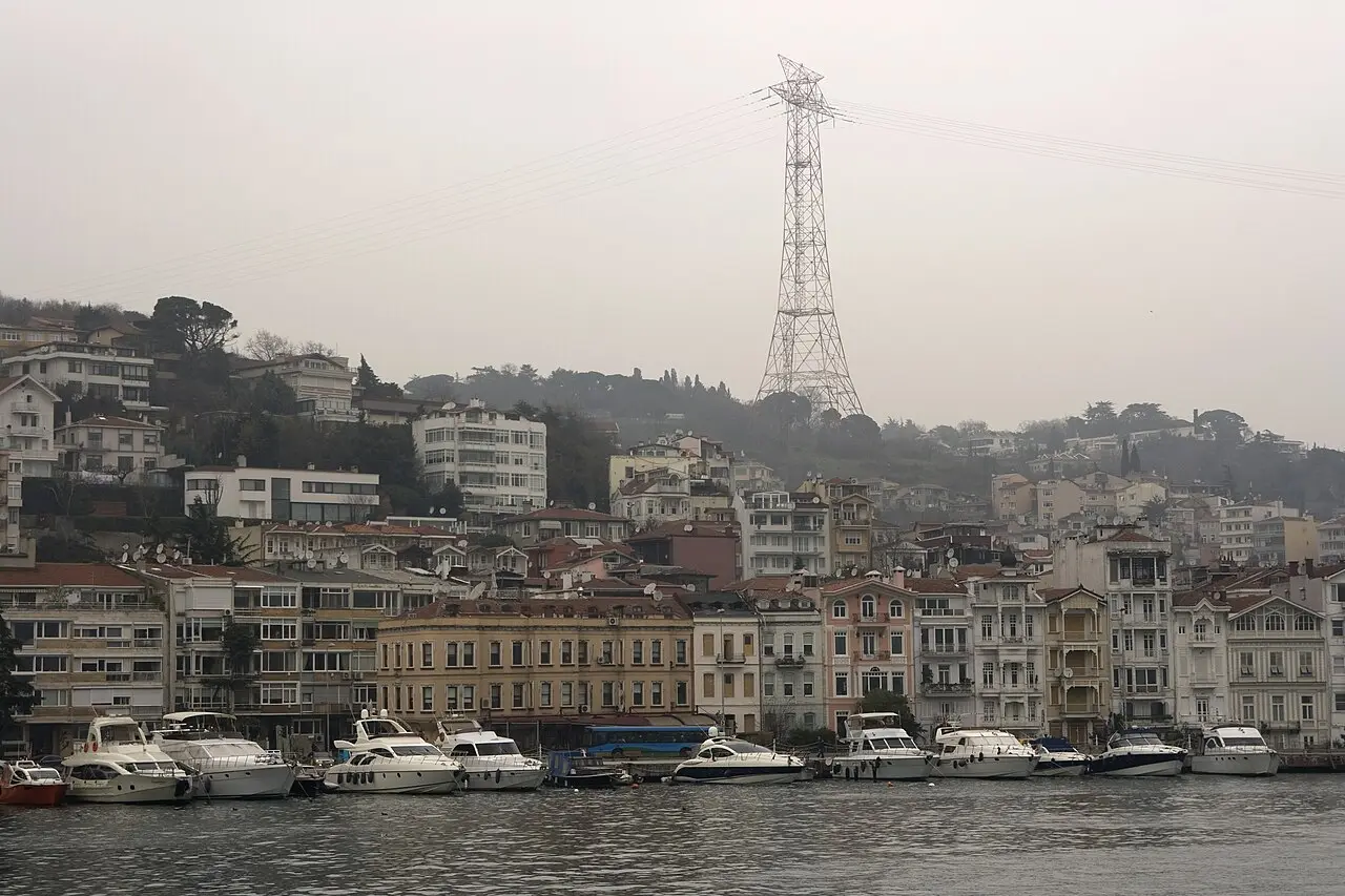 Bosphorus Promenade Bebek to Arnavutköy — a 3.47 km walking route along real pedestrian paths