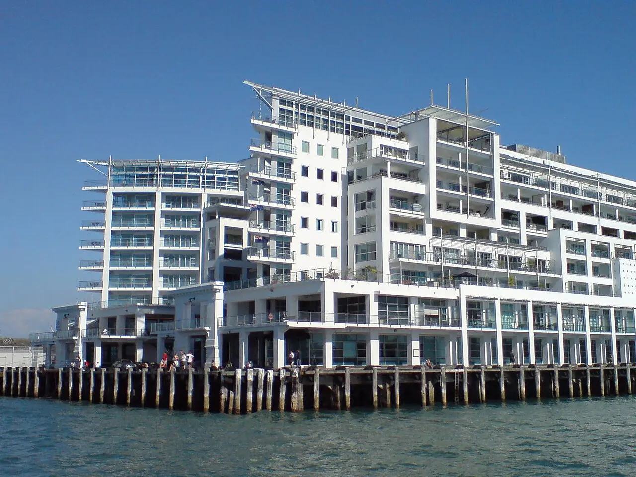 Auckland Waterfront Promenade — a 5.32 km walking route along real pedestrian paths