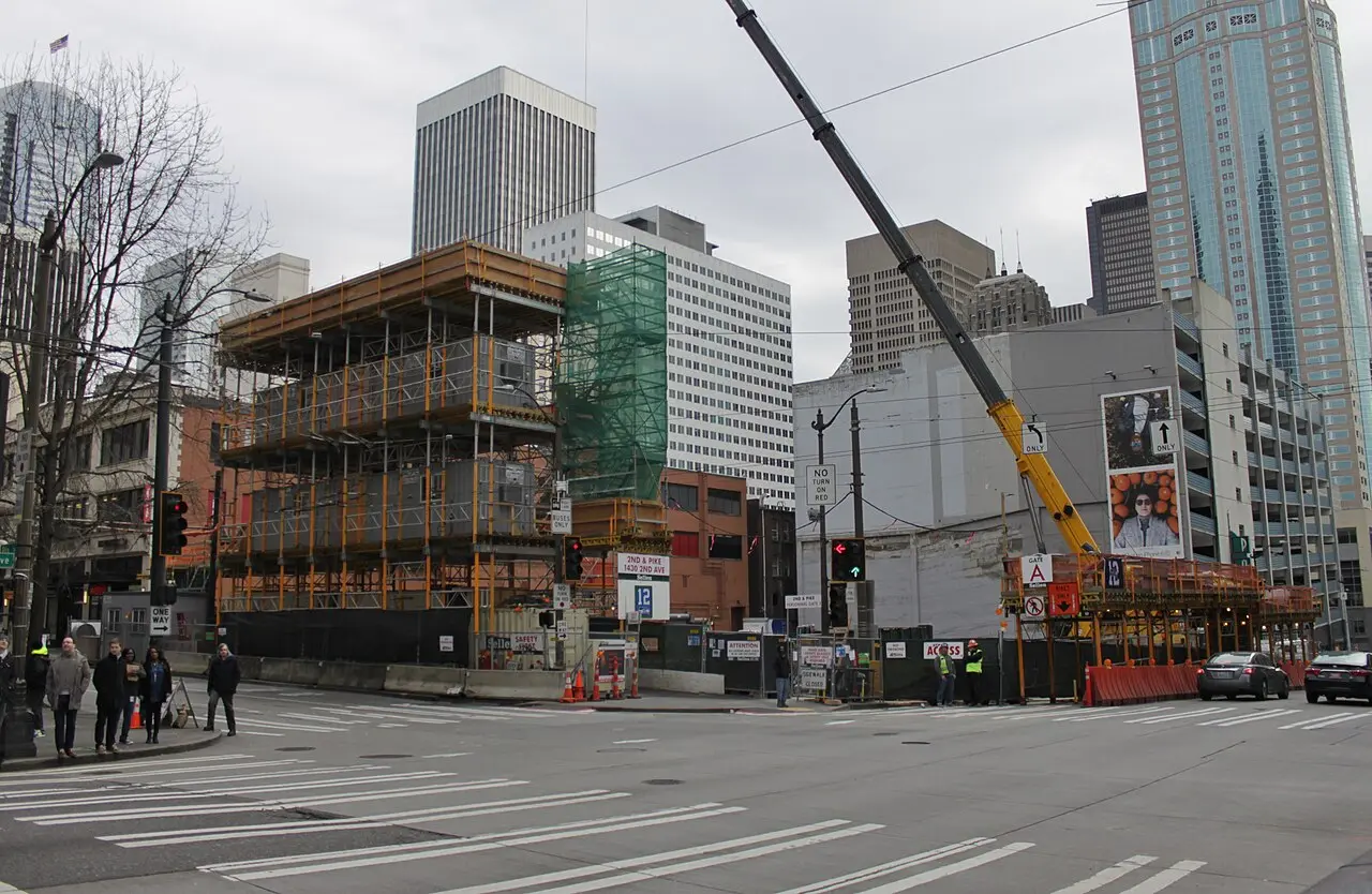 Seattle Old Town Circuit — a 2.26 km walking route along real pedestrian paths