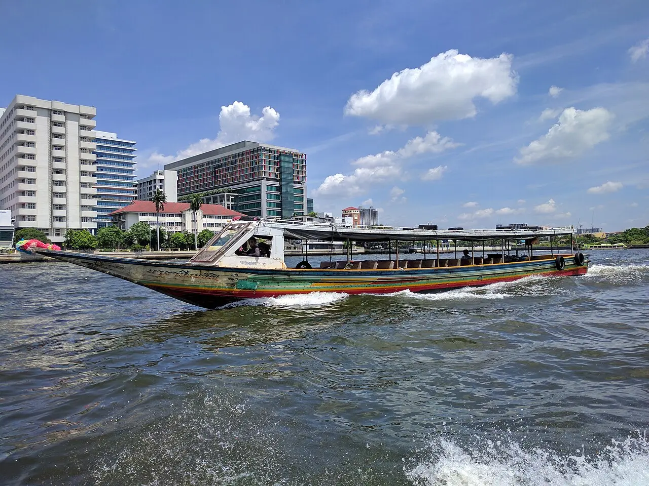 Chao Phraya Riverside Old Town Walk — a 2.23 km walking route along real pedestrian paths