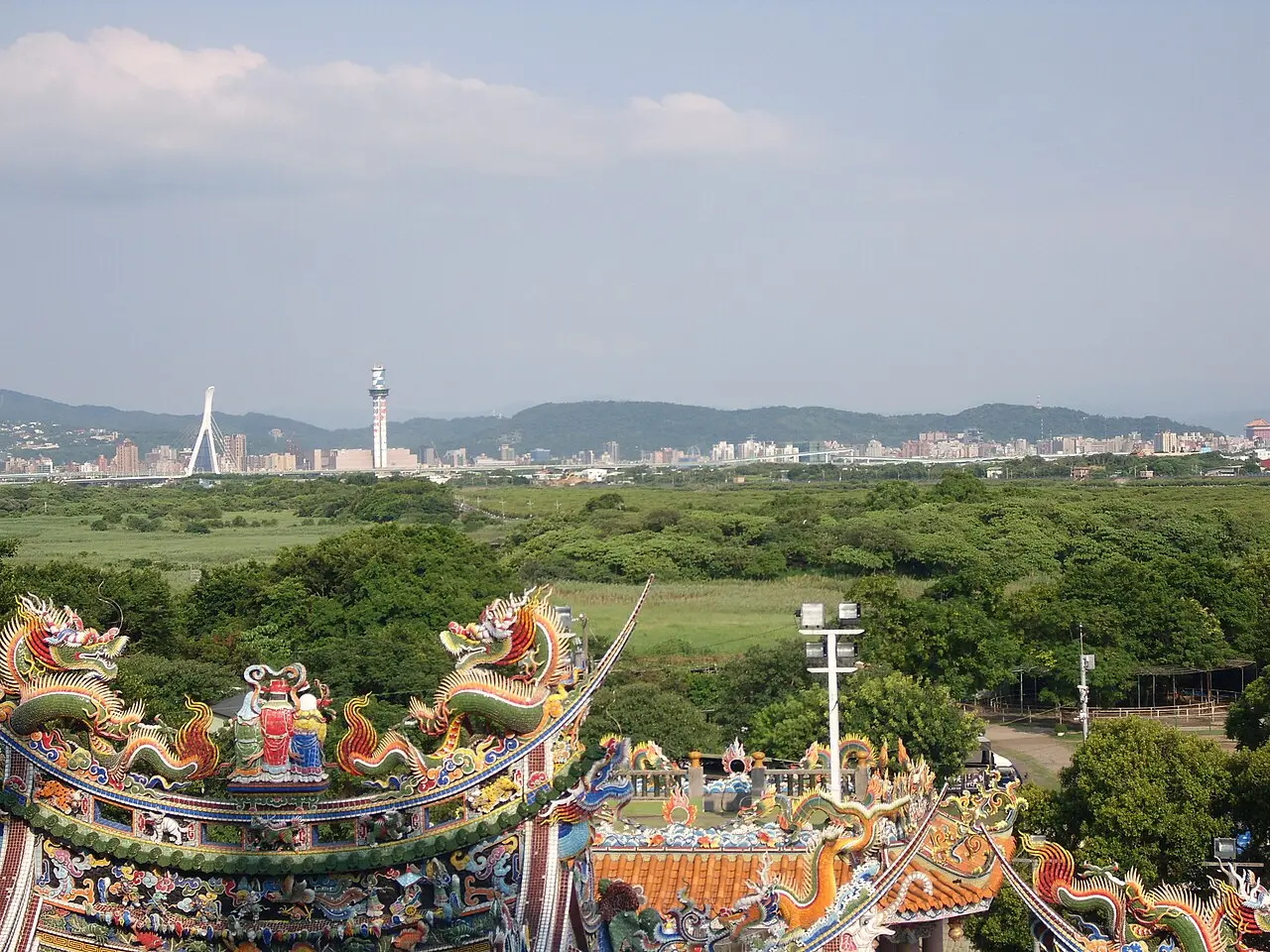 Guandu Nature Park Wetland Path — a 6.17 km walking route along real pedestrian paths