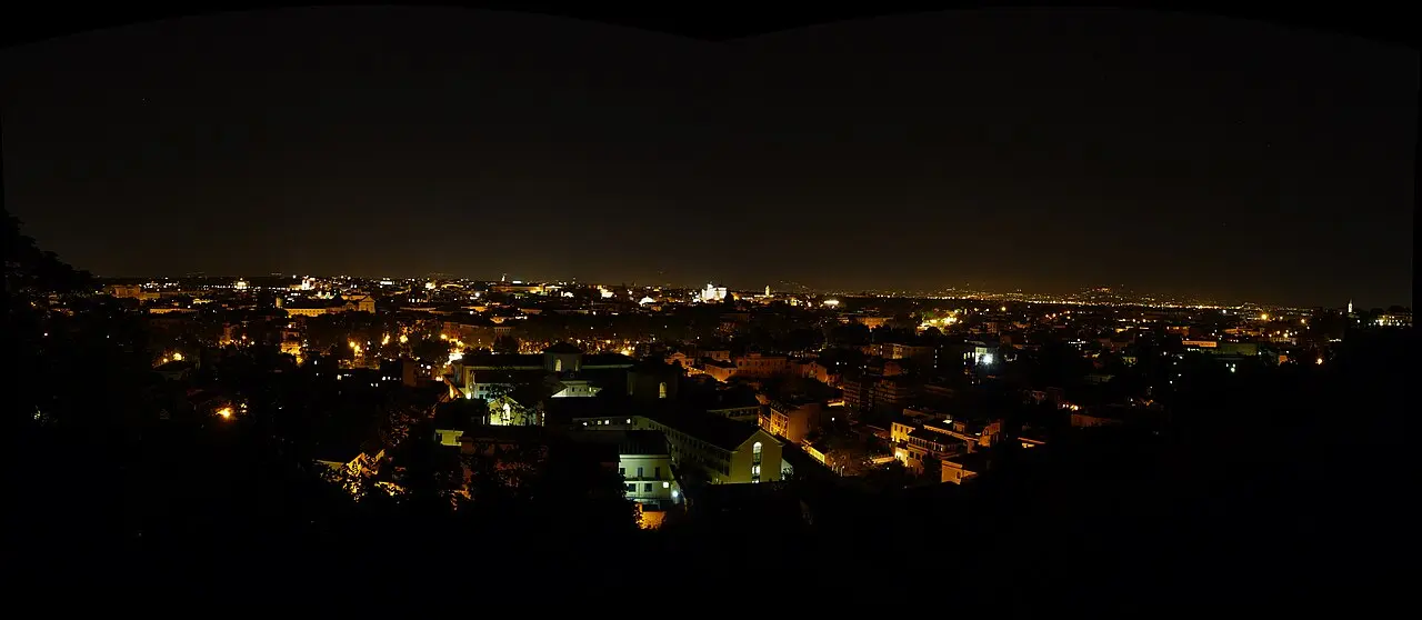 Gianicolo Panorama Ridge Walk — a 2.92 km walking route along real pedestrian paths