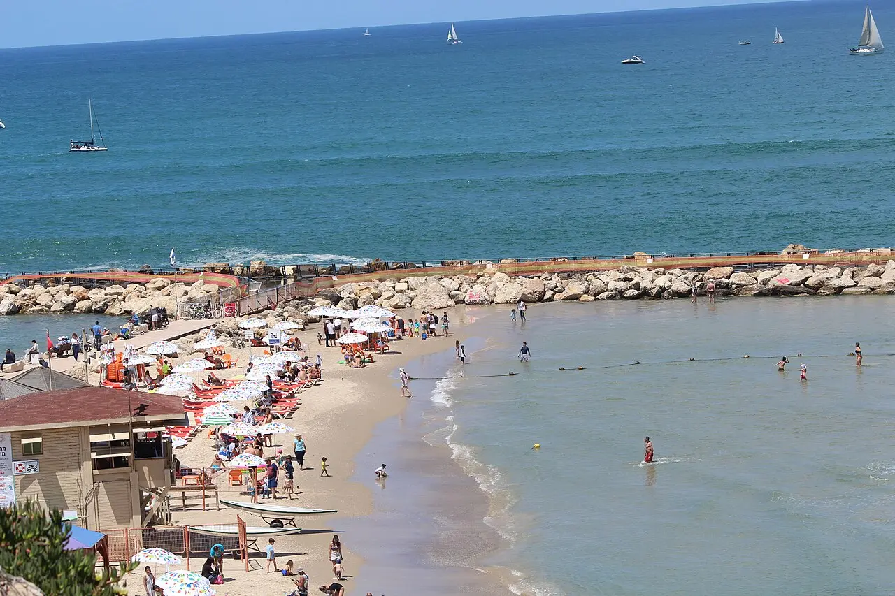 Hilton Beach & Independence Park — a 1.66 km walking route along real pedestrian paths