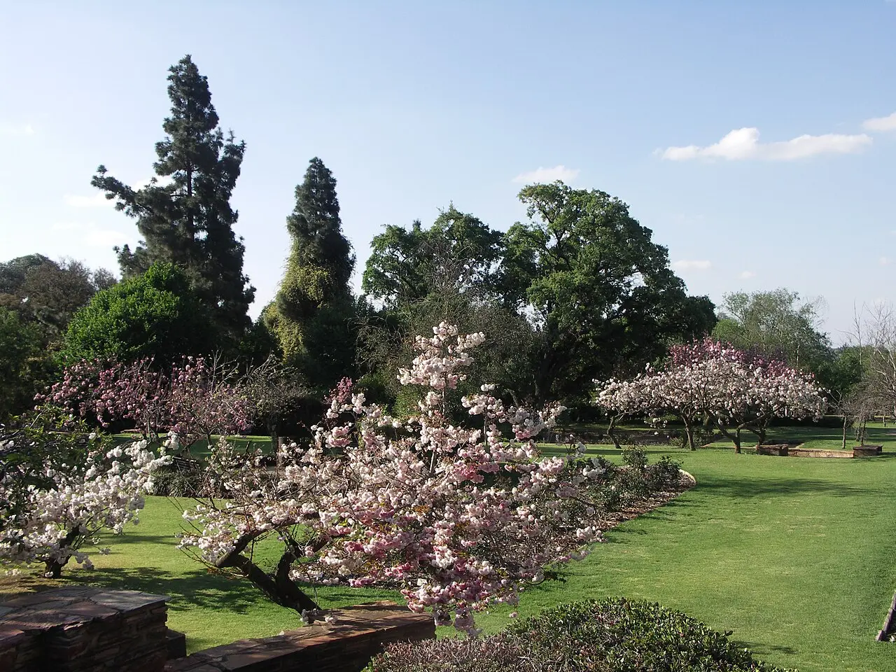 Johannesburg Botanical Garden Walk — a 2.79 km walking route along real pedestrian paths